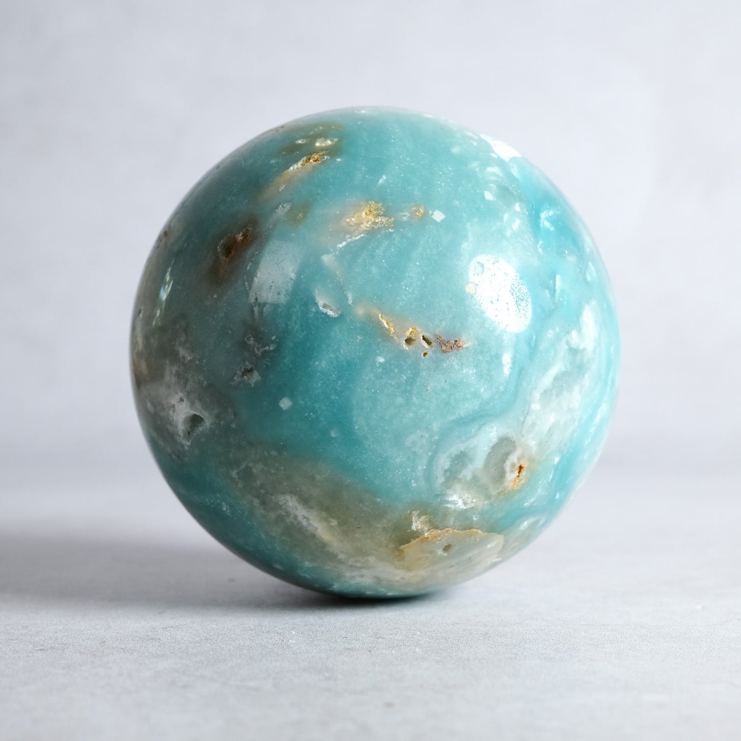 Azumar Crystal Sphere | Blue Quartzite