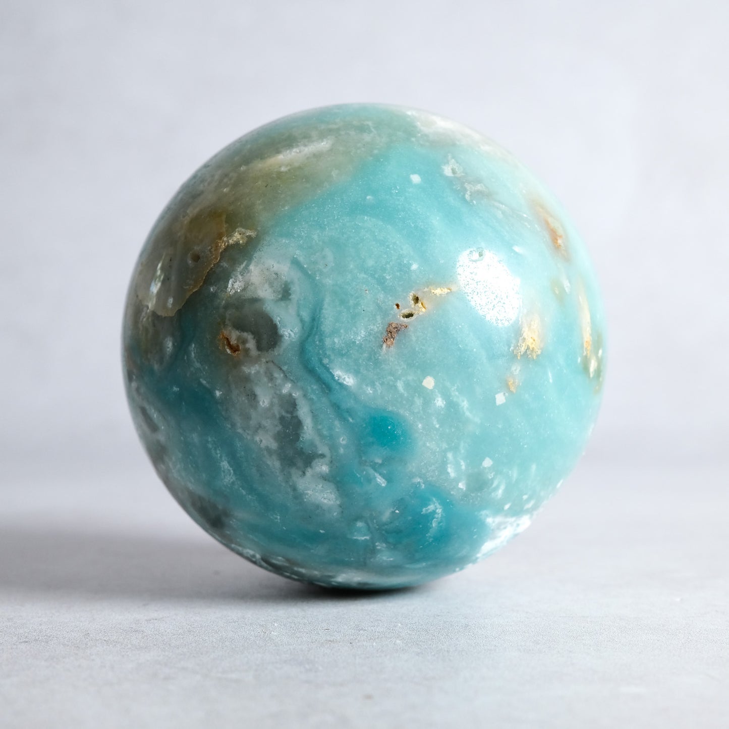 Azumar Crystal Sphere | Blue Quartzite