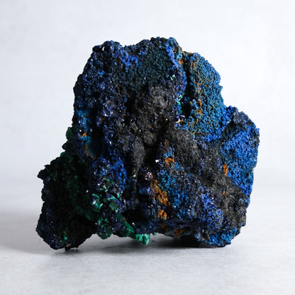 Raw Azurite Malachite Specimen | Fibrous Malachite Crystal