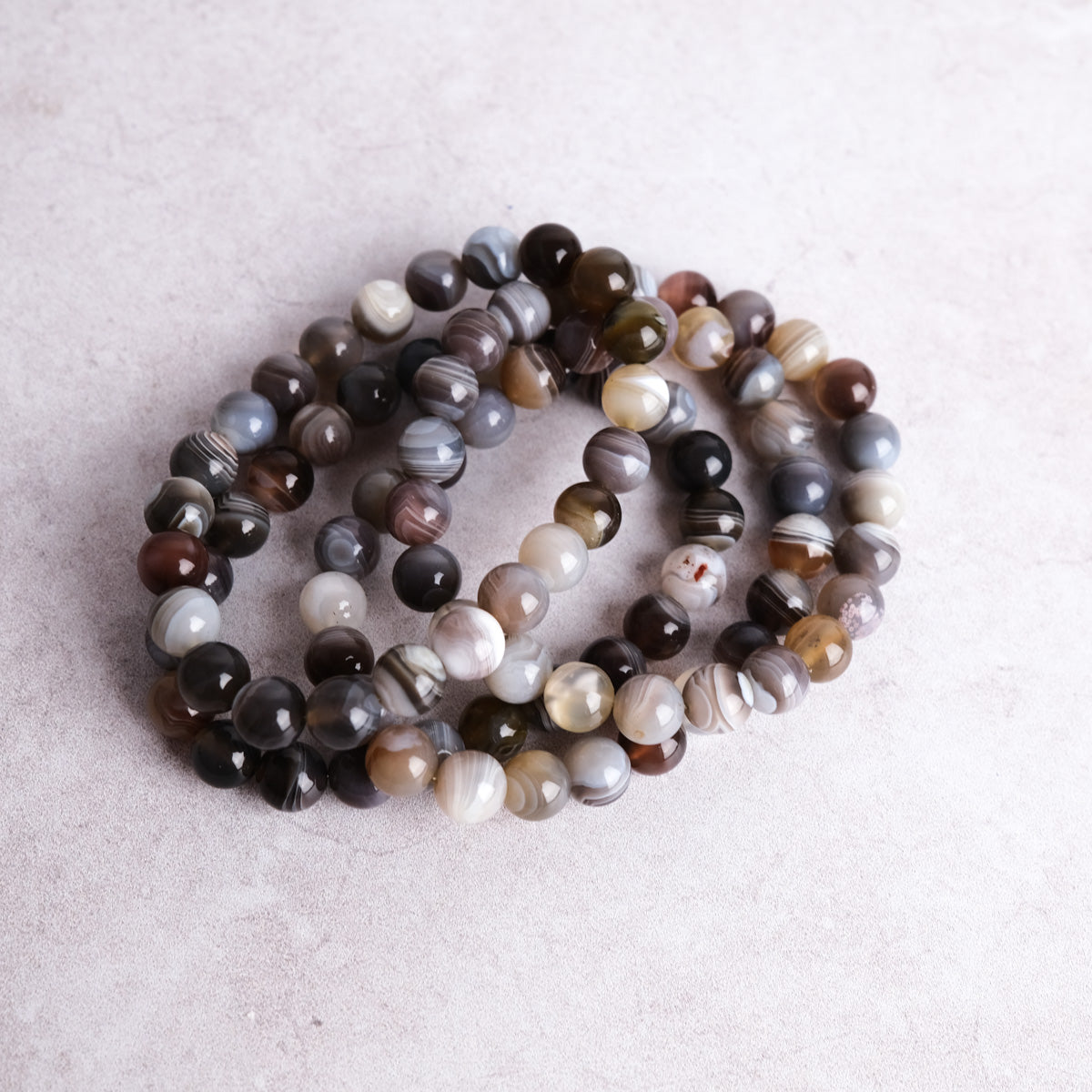 Botswana Agate Bracelet | Agate Crystal Bracelet