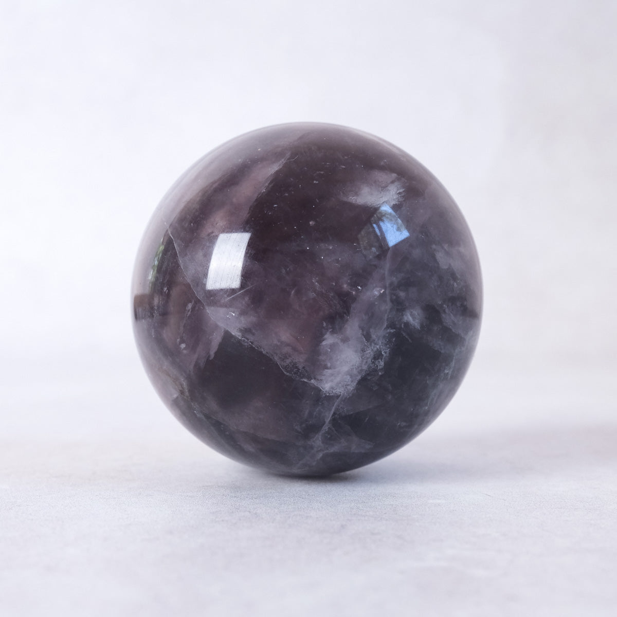 Mica Fluorite Sphere | Flashy Mica & Fluorite Crystal Sphere