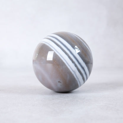 Flint Crystal Sphere | Banded Flint Sphere