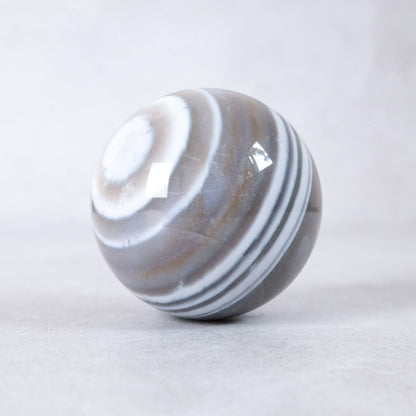 Flint Crystal Sphere | Banded Flint Sphere