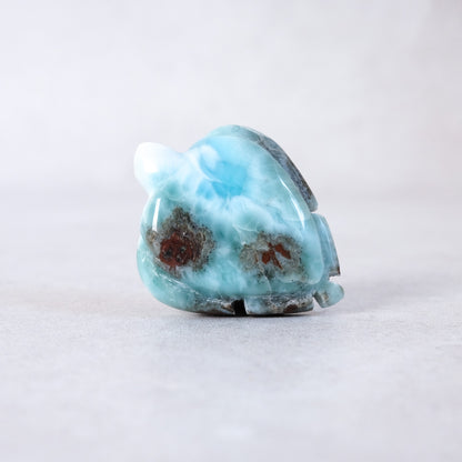 Larimar Turtle Carving | Crystal Animal | Crystal Turtle