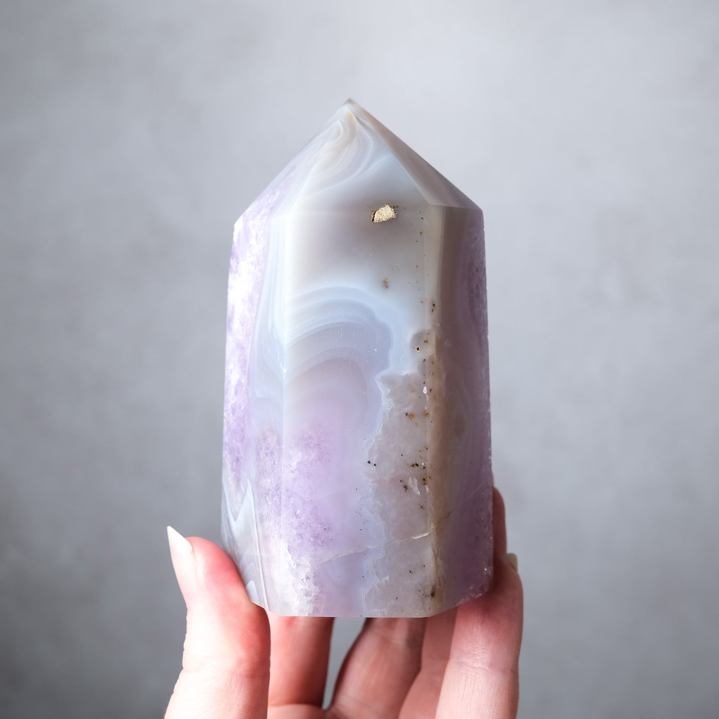 Amethyst & Agate Geode Tower