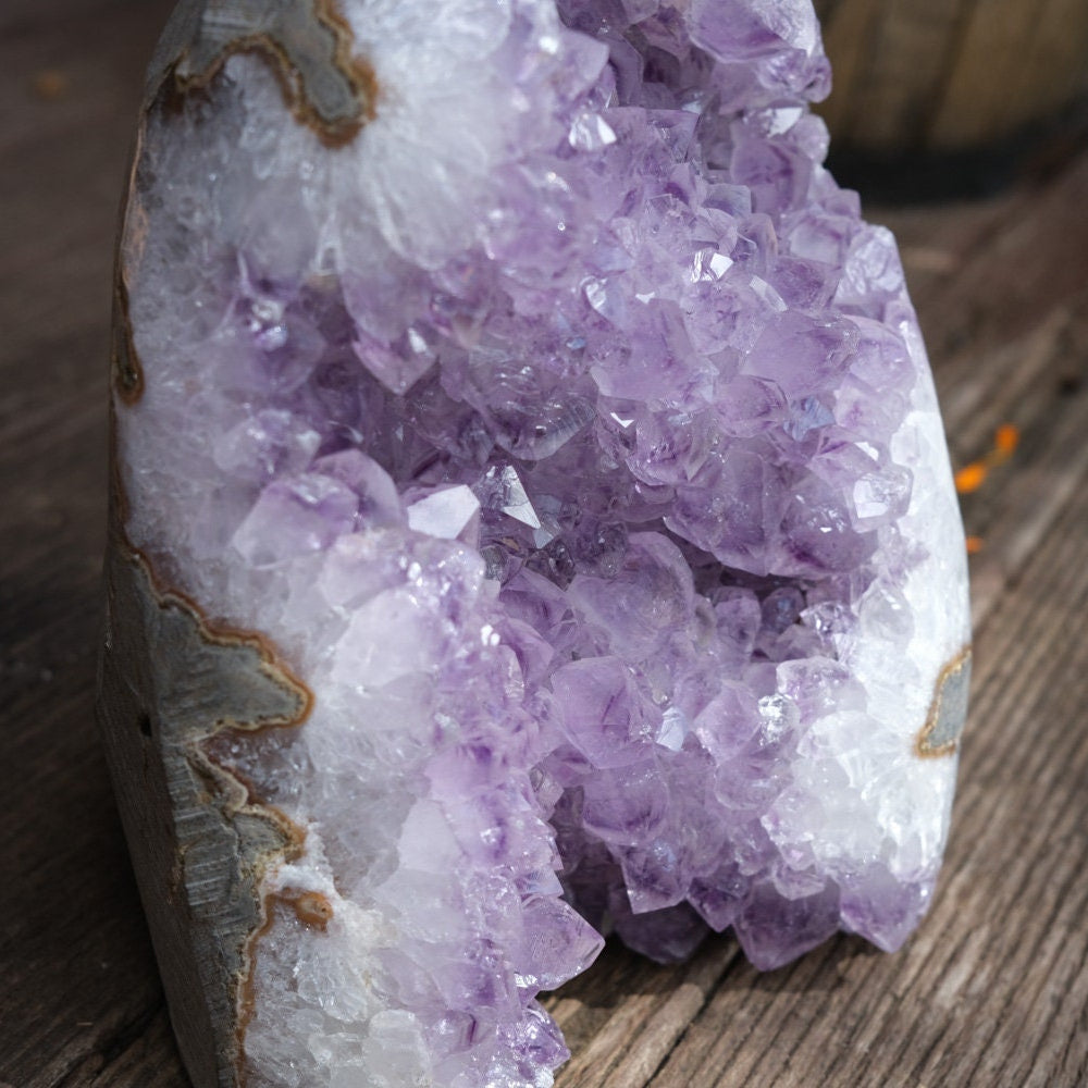 XL Amethyst Geode Freeform | Statement Crystal