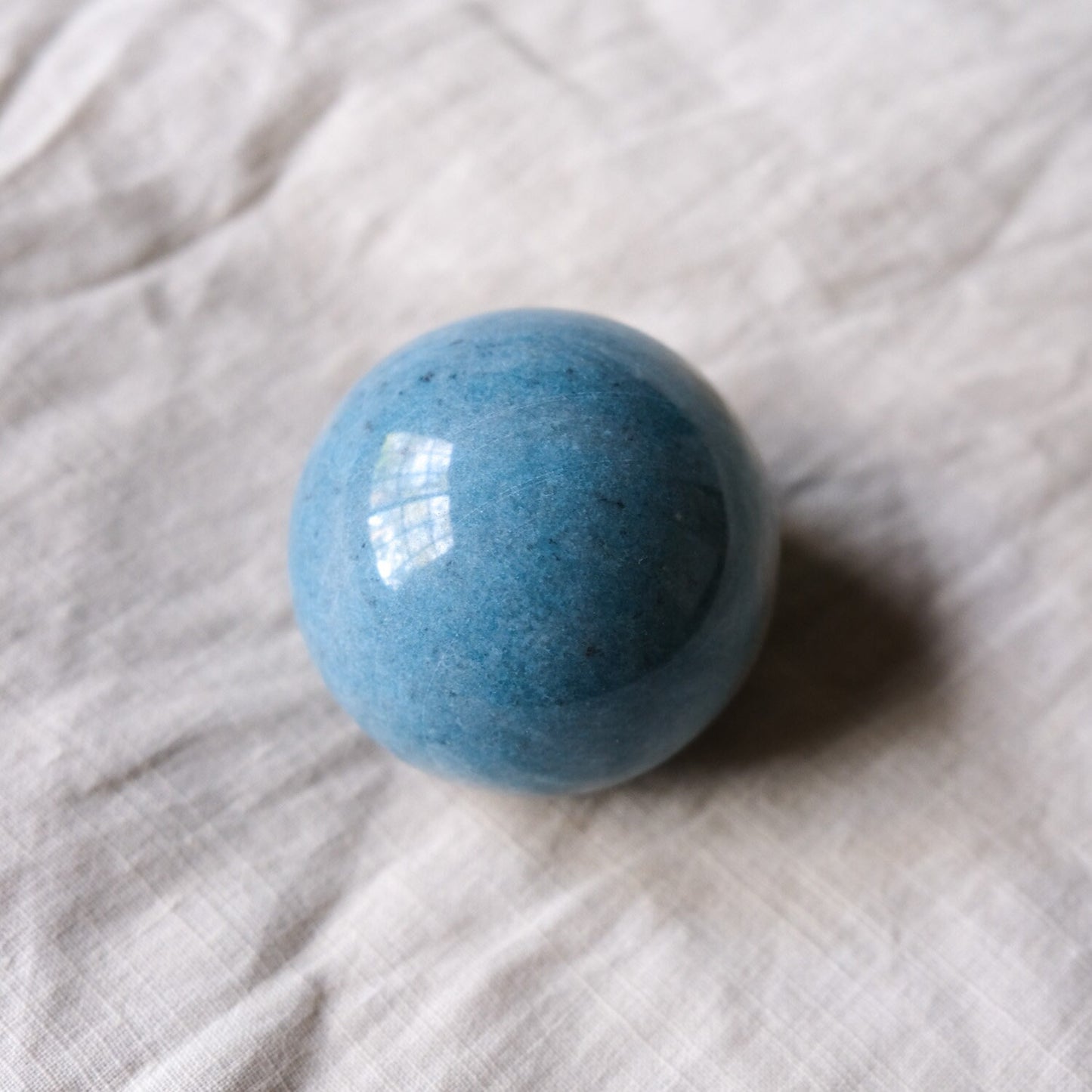 Trolleite Crystal Sphere | Blue Trolleite Sphere