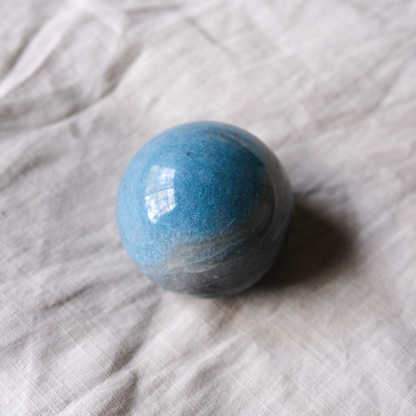 Trolleite Crystal Sphere | Blue Trolleite Sphere