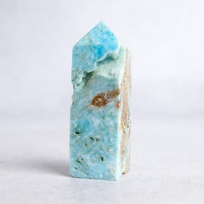 Blue Aragonite Crystal Obelisk