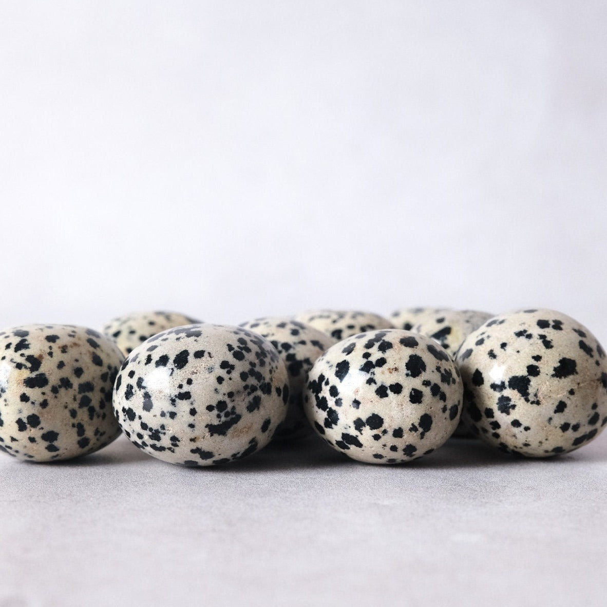 Dalmation Jasper Tumbles | Crystal Tumble Stones